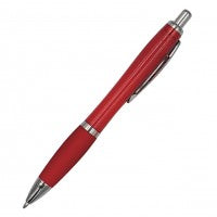 BL021 - Color Coated Barrel With Metal Clip (Red)