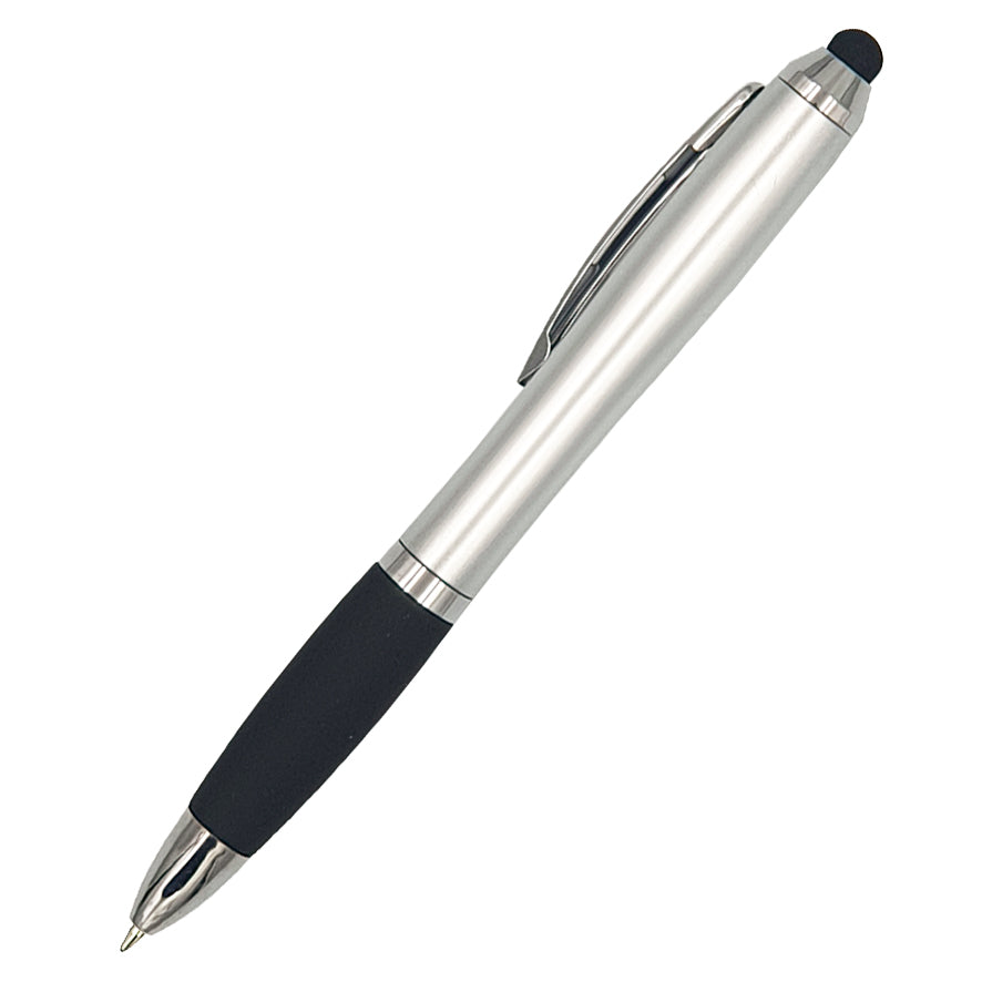 BL033 - Color Coated Barrel With Metal Clip (Silver)