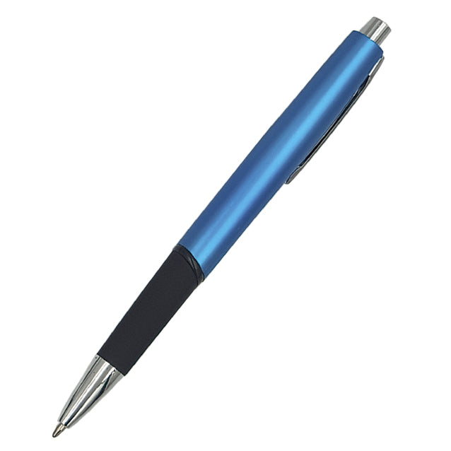 BL041 - Color Coated Barrel With Metal Clip (Blue)