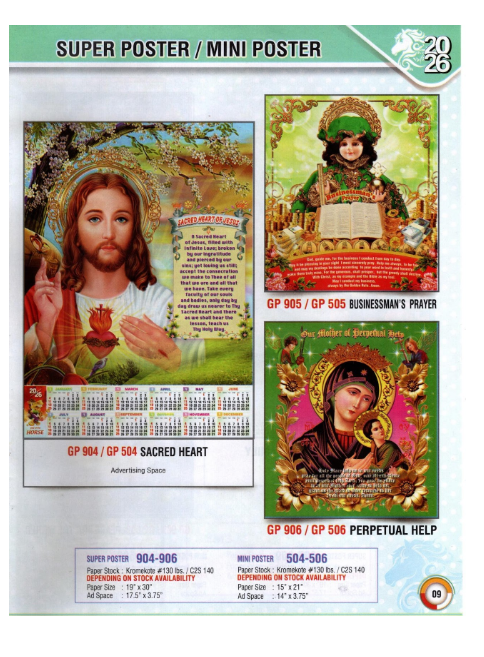 Poster Calendar