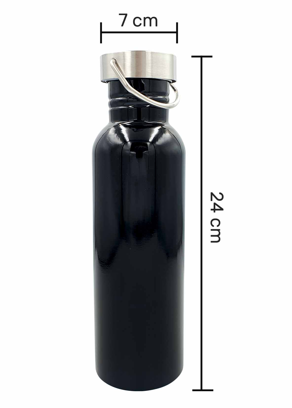 BT021 - Stainless Steel Water Bottle (Black)
